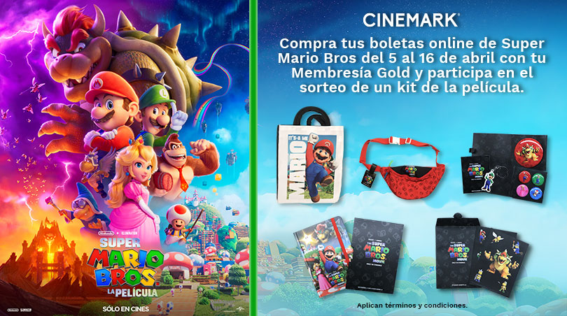 Super Mario Bros. – Calendário Cinemark